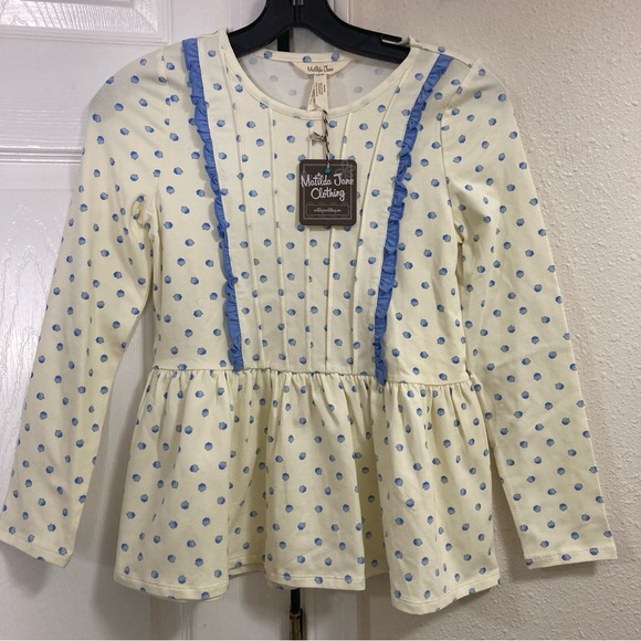 Matilda Jane Moments with you  Adventurous Acorn Tunic Top Girls size 10 - Picture 13 of 16